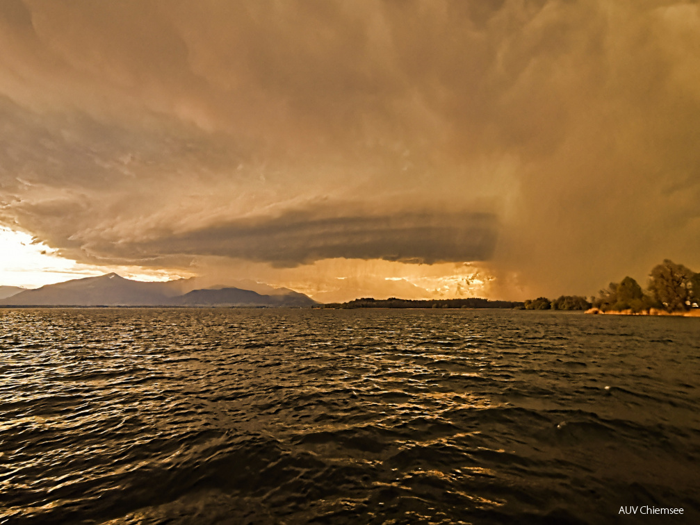 aufziehende Wetterfront