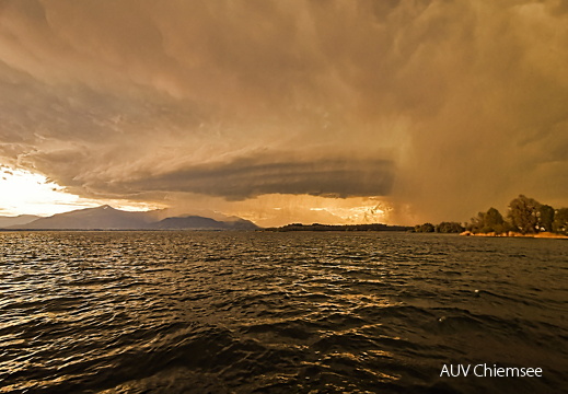 aufziehende Wetterfront