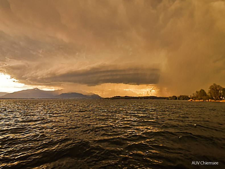 aufziehende Wetterfront