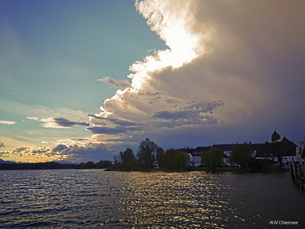 aufziehende Wetterfront