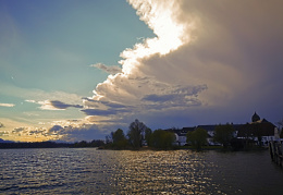 aufziehende Wetterfront