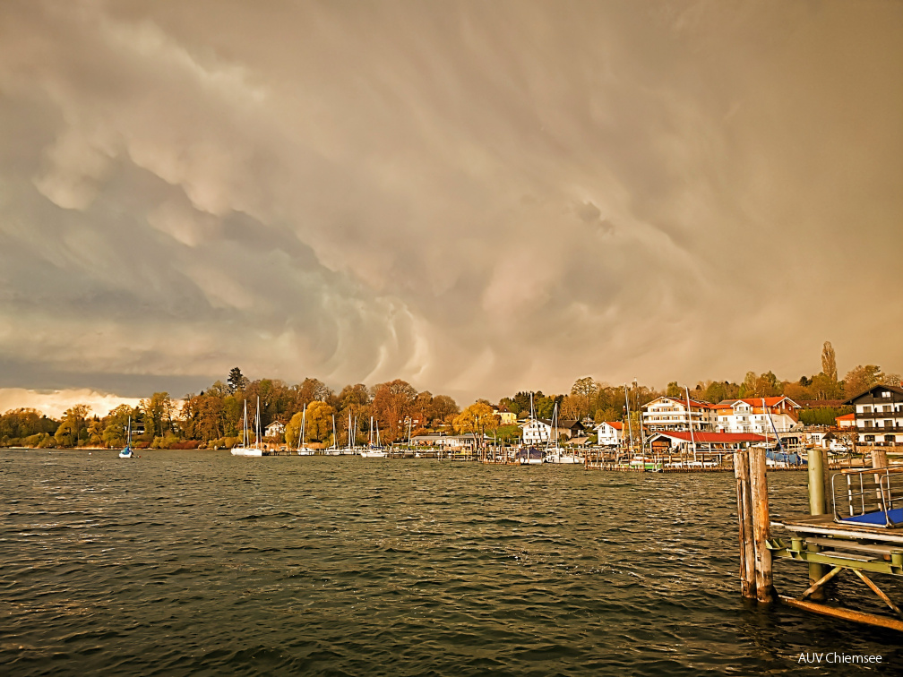 aufziehende Wetterfront