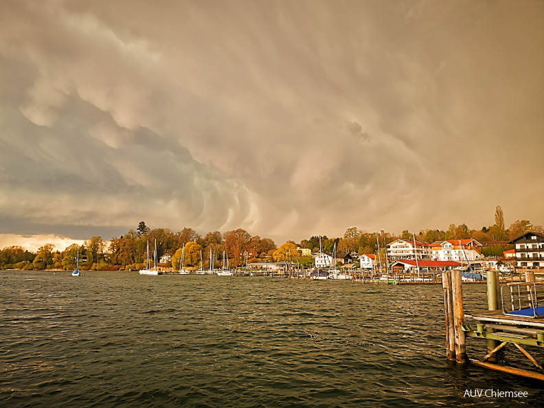 aufziehende Wetterfront