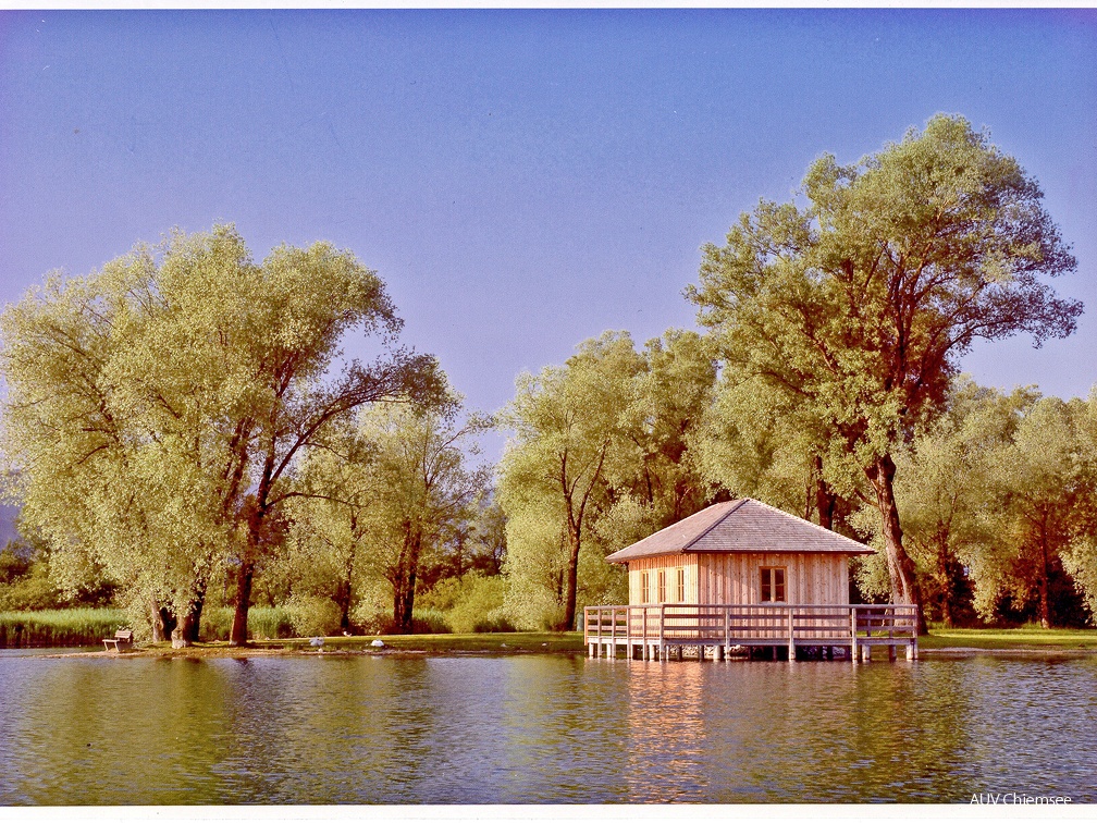 Hütte an der Prrienmündung