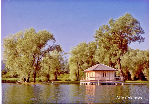 Hütte an der Prrienmündung