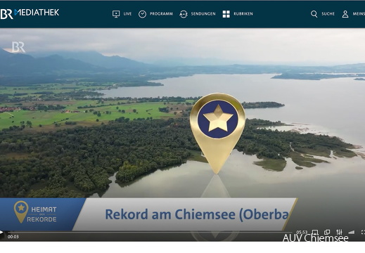 Heimat der Rekorde: Rekord am Chiemsee 'Das Delta der Tiroler Achen'