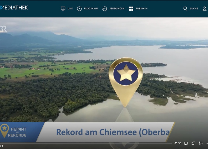 Heimat der Rekorde: Rekord am Chiemsee 'Das Delta der Tiroler Achen'