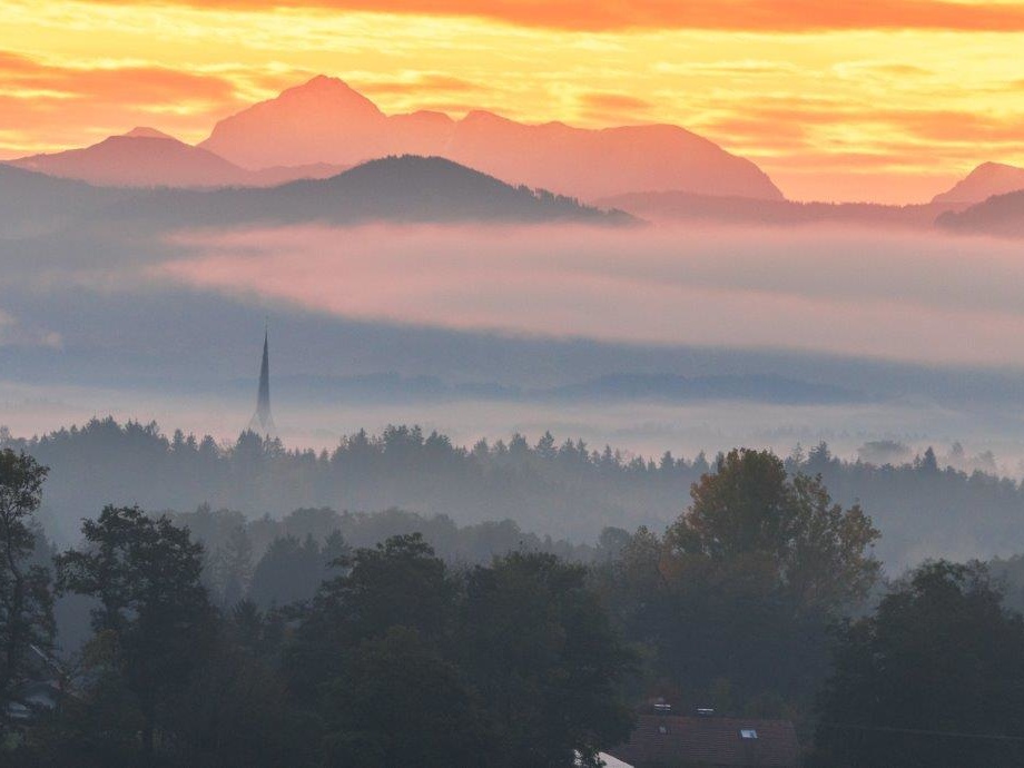 Frühnebel über Eggstätt