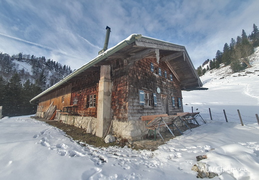 Almhütte beim Heuraffelkopf