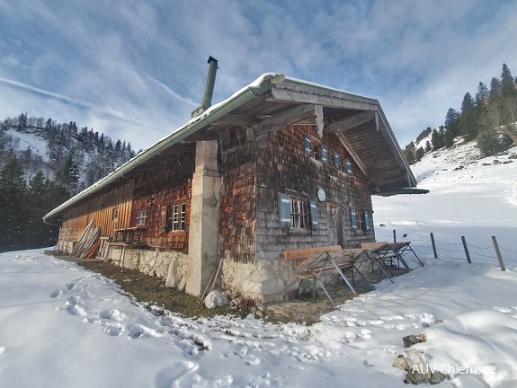 Almhütte beim Heuraffelkopf