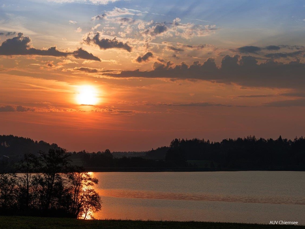 Sonnaufgang am Pelhamer See