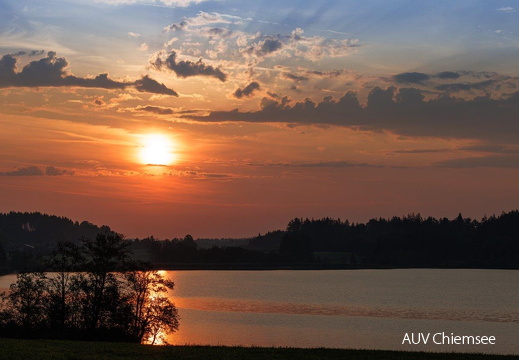 Sonnaufgang am Pelhamer See