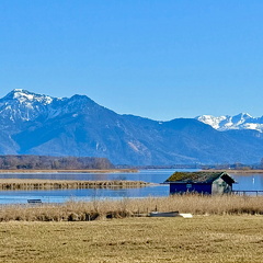 Schafwaschener Winkel mit Chiemgauer Alpen