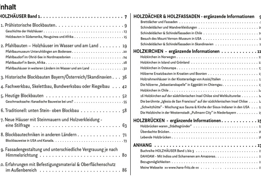 Inhaltsverzeichnis: HH Band 1