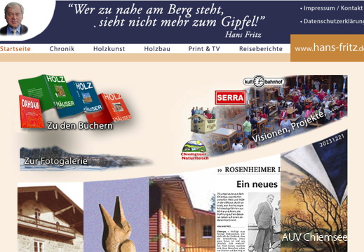 Meine Webseite: www.hans-fritz.de