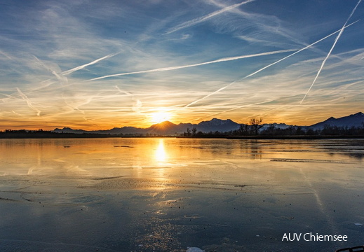 Sonnenaufgang über der Schafwaschener Bucht