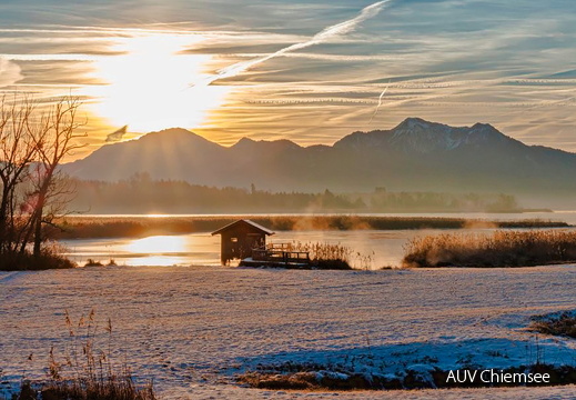 Monatsstartbild Januar 2026 Sonnenaufgang am Neujahrstag