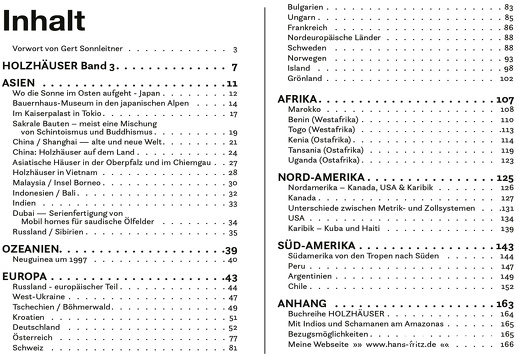 Inhaltsverzeichnis: HH Band 3