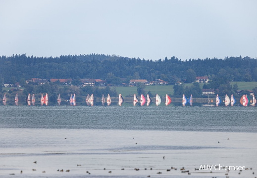 Segelregatta sorgt für Farbtupfer